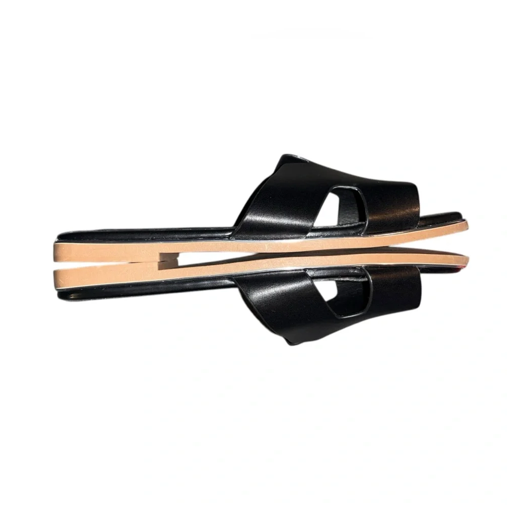 Corky’s Hey Girl Black Women's Slide Sandals Size 7 NWOB - Picture 3 of 5